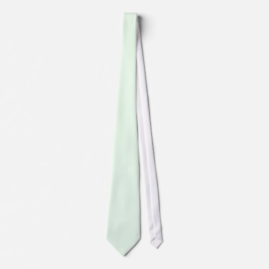 Cravate Honeydew vert clair Solid Trend couleur Arrière - (Devant)