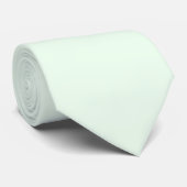 Cravate Honeydew vert clair Solid Trend couleur Arrière -  (Roulé)