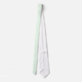 Cravate Honeydew vert clair Solid Trend couleur Arrière -  (Dos)