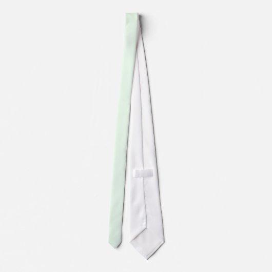 Cravate Honeydew vert clair Solid Trend couleur Arrière -  (Dos)
