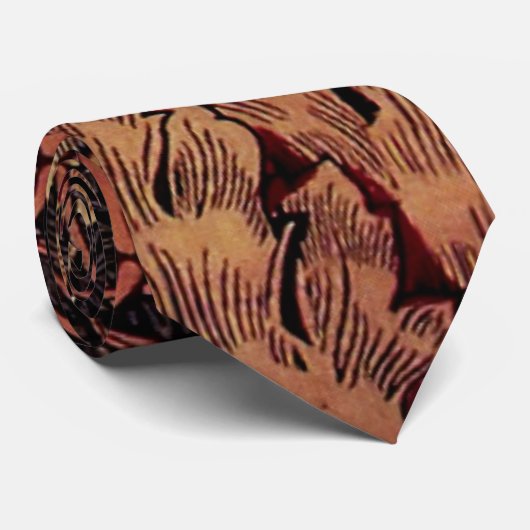 Cravate Honeysuckle, un motif de William Morris, (Roulé)