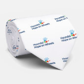 Cravate Hope On Wheels Logo T-Shirt Neck Tie (Roulé)