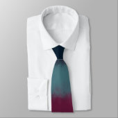 Cravate Horizon brumeux bleu (Attaché)