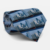 Cravate Horizon d'après-midi, San Diego, la Californie, (Roulé)