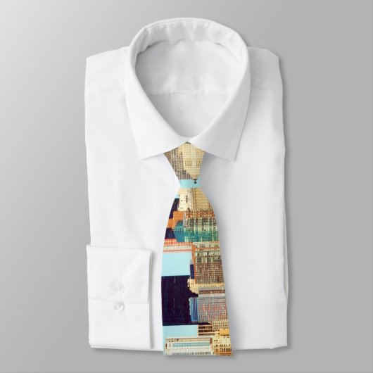Cravate Horizon de Manhattan (Attaché)