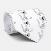 Cravate Horloge de coucou légèrement irrégulière (Roulé)