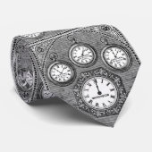 Cravate Horloge des antiquités (Roulé)