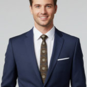 Cravate Horloge métallique Steampunk Vintage industriel