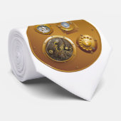 Cravate Horloge Steampunk (Roulé)