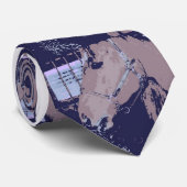 Cravate Horse Pop Art (Roulé)