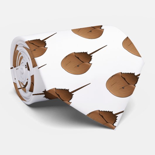 Cravate Horseshoe crab (Roulé)