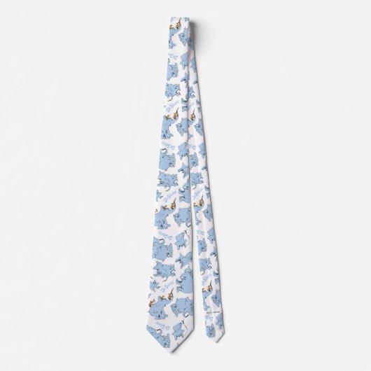 Cravate Horton Hears A Who Monkey Pattern (Devant)