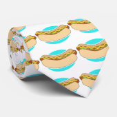 Cravate Hot Dog and Relish (Roulé)