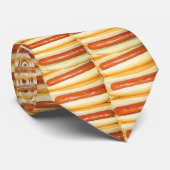 Cravate Hot Dogs pour Amoureux de les chiens Hot (Roulé)