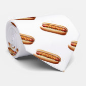 Cravate Hotdog avec moutarde (Roulé)
