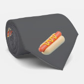 Cravate Hotdog Emoji (Roulé)
