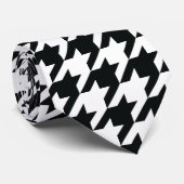 Cravate Houndstooth (Roulé)