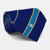 Cravate Houston barre le drapeau (Roulé)