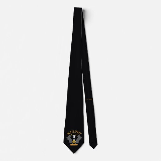 Cravate HUFFLEPUFF™ Badger and Cup House Pride Graphisme (Devant)