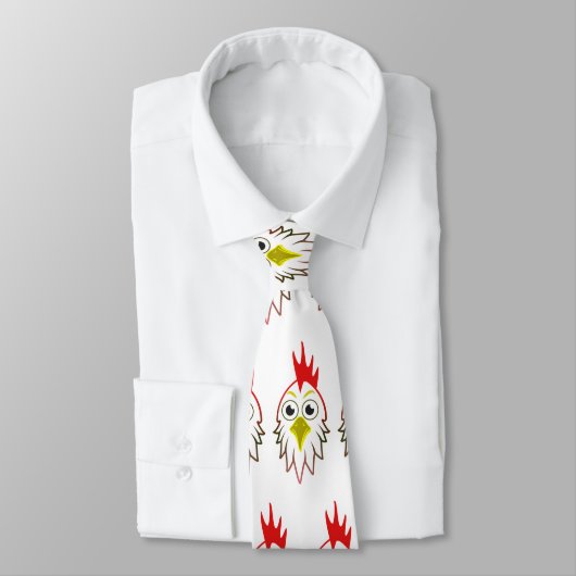 Cravate Huhn Gockel (Attaché)