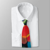 Cravate Huile Abstraite de Kandinsky Deepened Impulse sur  (Attaché)