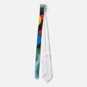 Cravate Huile Abstraite de Kandinsky Deepened Impulse sur  (Dos)