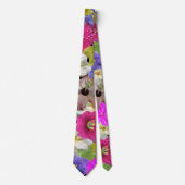 Cravate humide de pétales (Devant)