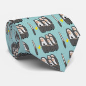 Cravate Humour catholique des soeurs grasses (Roulé)