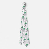 Cravate Humour de dessin animé de l'aspirateur mignon (Dos)