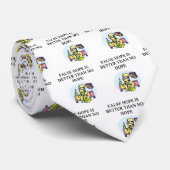 Cravate humour drôle de docteur (Roulé)