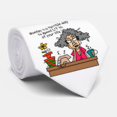 Cravate Humour du lundi (Roulé)