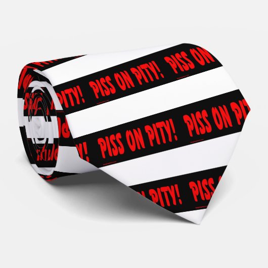 Cravate humour gimp (Roulé)