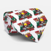 Cravate Humour motoneige (Roulé)