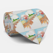 Cravate Humpty Dumpty sur le mur mère oie rime (Roulé)