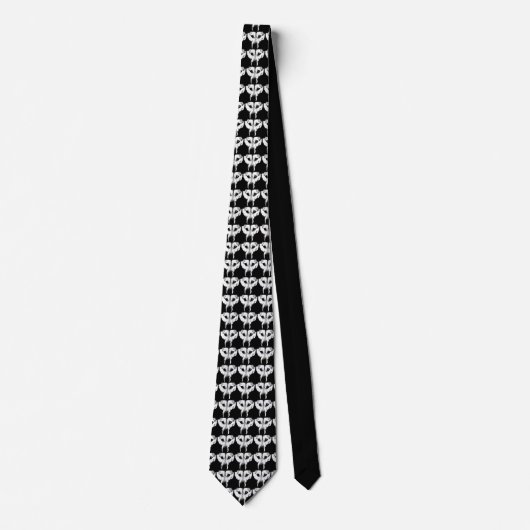 Cravate Husky Puppy Sled Dog Neckties Wolf Pup Cra (Devant)
