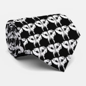 Cravate Husky Puppy Sled Dog Neckties Wolf Pup Cra (Roulé)