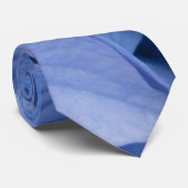 Cravate Hydrangeas Bleus (Roulé)