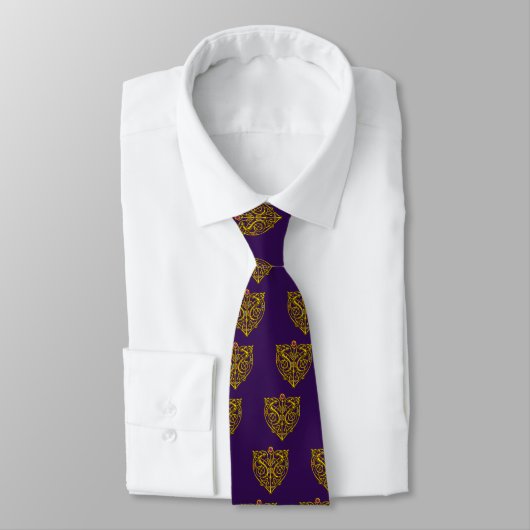 Cravate HYPER VALENTINE, COEUR D'OR, MARIAGES CELTIQUES Vi (Attaché)