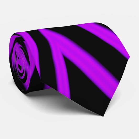 Cravate Hyper violet (Roulé)