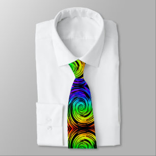 Cravate hypnotize spiral twist
