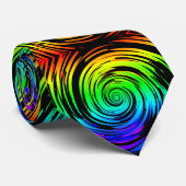 Cravate hypnotize spiral twist (Roulé)