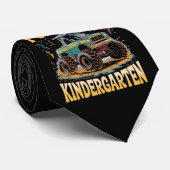 Cravate I Crushed Kindergarten Monster Truck Graduation (Roulé)