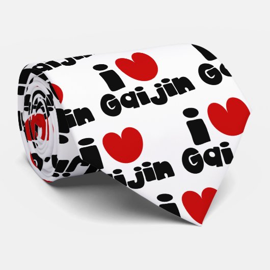 Cravate i heart Gaijin (Roulé)
