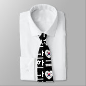 Cravate I Heart [Love] Corée du Sud Hangul Coréen (Attaché)
