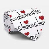 Cravate I Heart Science (Roulé)