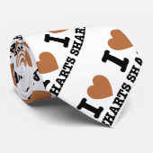 Cravate I Heart Sharts Funny Graphic (Roulé)