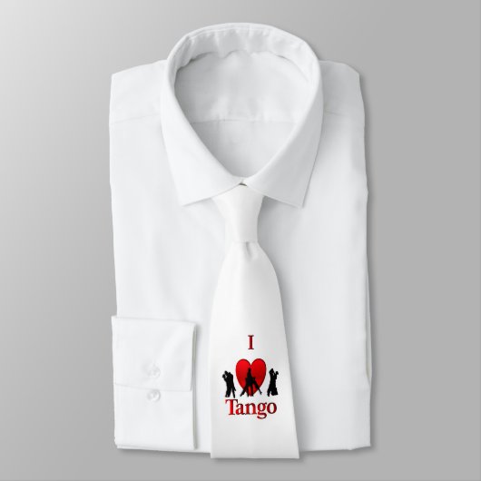 Cravate I Heart Tango (Attaché)