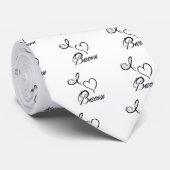 Cravate I lard de coeur (Roulé)
