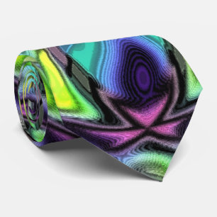 Cravate I Love Lucy cool trippy art abstrait