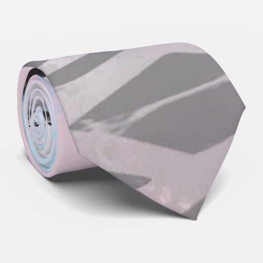 Cravate I Love Paris - Tour Eiffel et fleurs de bouquet (Roulé)